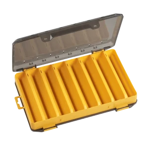 Żółty organizer na sztuczne przynęty 184 275x185x48 mm