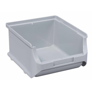 Pojemnik magazynowy szary nr 2B - 160x137x82 mm