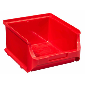 Pojemnik magazynowy czerwony nr 2B - 160x137x80 mm