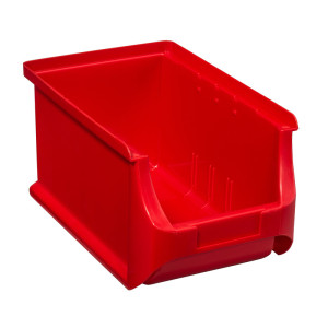 Pojemnik magazynowy czerwony nr 3 - 240x150x125 mm