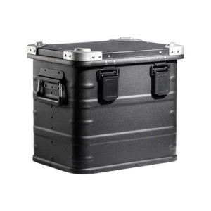 Skrzynia transportowa aluminiowa AluVault Black 029 - 360x337x318 mm