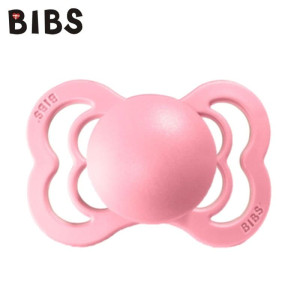 BIBS SUPREME S BABY PINK Smoczek Uspokajający kauczuk Hevea