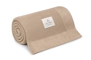 Bambusowy kocyk 80x100 Classic Beige My Memi