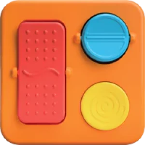 Przełączniki. Sensoryczny Kwadrat PlayTab - Fat Brain Toys