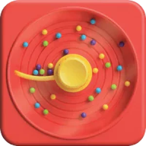 Zmiatacz Kulek. Sensoryczny Kwadrat PlayTab - Fat Brain Toys