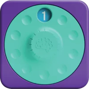 Tarcza Numerowa. Sensoryczny Kwadrat PlayTab - Fat Brain Toys