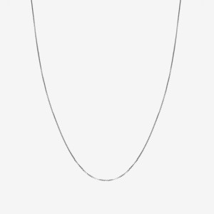 ANIA KRUK Naszyjnik 50 cm; srebrny