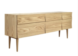 MUUTO komoda REFLECT SIDEBOARD L dębowa