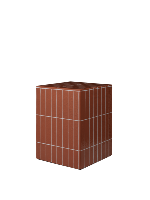 FERM LIVING stolik podstawa PILLAR niska brown