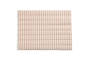 HAY poduszka OUTDOOR MARKET SOFA CUSHION BEIGE WITH RED STRIPE