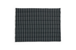 HAY poduszka OUTDOOR MARKET SOFA CUSHION-BLACK WITH BEIGE STRIPE