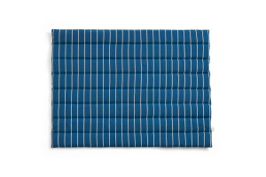 HAY poduszka OUTDOOR MARKET SOFA CUSHION-BLUE WITH BEIGE STRIPE