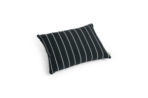 HAY poduszka OUTDOOR MARKET CUSHION-45 X 35-BLACK WITH BEIGE STRIPE