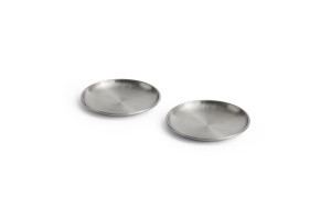 HAY talerz stalowy OUTDOOR MARKET STEEL PLATE-SET OF 2-SMALL (2 szt.)