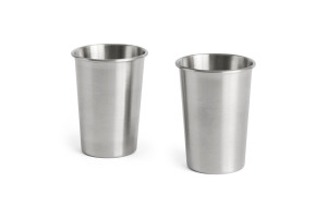HAY kubki stalowe OUTDOOR MARKET STEEL CUP-SET OF 2-MEDIUM (2 szt.)
