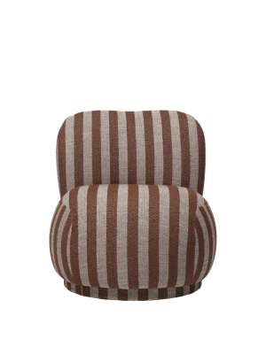 FERM LIVING fotel RICO PICOLLO Louisiana Sand/Chocolate