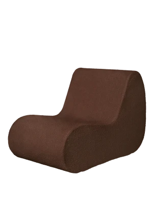FERM LIVING fotel ROULI Pure Bouclé