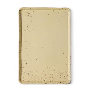 HK LIVING patera na ciasto 70's CERAMICS: LARGE TRAY, GRIT