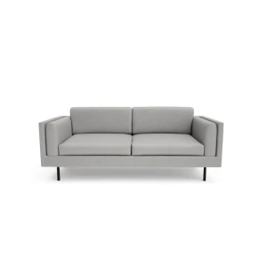 Sofa 3-osobowa CHELSEA - srebrna