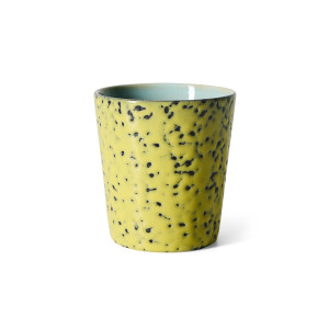 HK LIVING kubek ceramiczny 70's: CORN