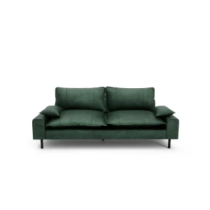 Sofa 2-osobowa AVENTINE - zielona