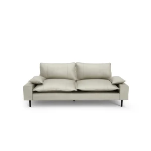 Sofa 2-osobowa AVENTINE - kremowa