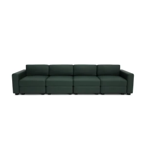 Sofa modułowa 4-osobowa GRACIA - zielona