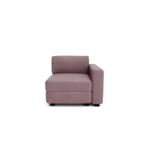 Sofa modułowa GRACIA - moduł końcowy - Dusty Pink