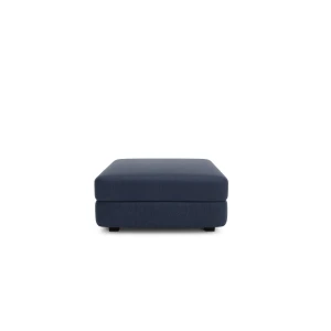Sofa modułowa GRACIA - Duży puf- ciemnoniebieski