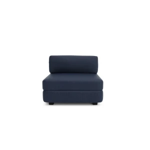 Sofa modułowa GRACIA - duży pojedynczy moduł - ciemnoniebieski