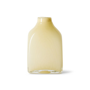 HK LIVING wazon szklany ATELIER M, cream
