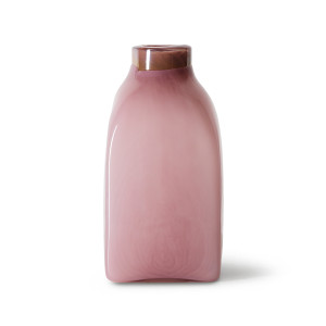 HK LIVING wazon szklany ATELIER L, pink