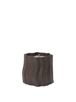 FERM LIVING świeca zapachowa RYLITH H9 – dark brown