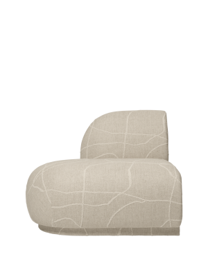 FERM LIVING moduł otwarty lewy RICO Can Lis – sand/off-white