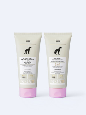 Zestaw Creamy musk - żel pod prysznic + balsam do ciała