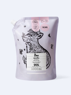 Refill naturalnego mydła do rąk Bez i wanilia