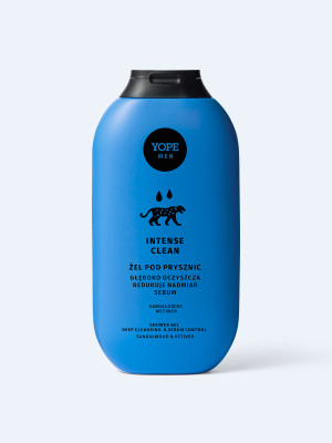Żel pod prysznic głęboko oczyszczający Intense clean Sandałowiec i Wetiwer