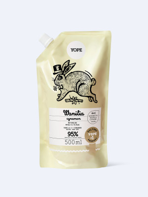 Refill naturalnego mydła do rąk Wanilia i cynamon