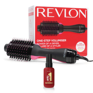 REVLON ONE-STEP HAIR DRYER RVDR5222 Suszarko-lokówka do włosów 2 w 1 i spray stylizujący UniqOne