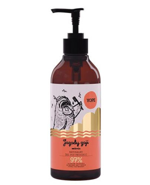 Yope Jagody goji i wiśnia Naturalny żel pod prysznic, 400 ml