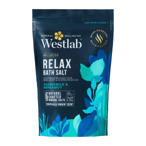 Westlab Relax sól do kąpieli rumianek i bergamotka, 1 kg