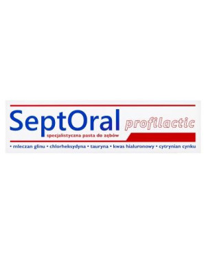 SeptOral Profilactic Specjalistyczna pasta do zębów, 100 ml - cena, opinie, wskazania