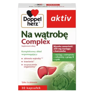 DOPPELHERZ AKTIV Na wątrobe complex - 30 kaps.