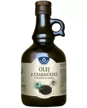 Oleofarm olej z czarnuszki tłoczony na zimno 500 ml