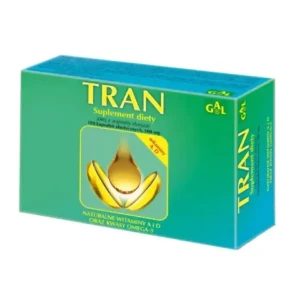 GAL tran z wątroby dorsza 500 mg, kapsułki, 100 sztuk
