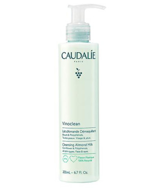 Caudalie Vinoclean, Migdałowe mleczko do demakijażu, 200 ml