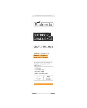 Bielenda Only For Men Outdoor Challenge, Serum-booster nawilżająco-rewitalizujące, 30 ml