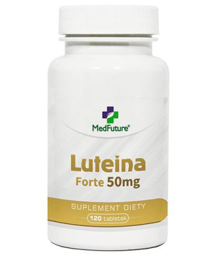 MedFuture Luteina Forte 50 mg, 120 tabl., cena, opinie, stosowanie