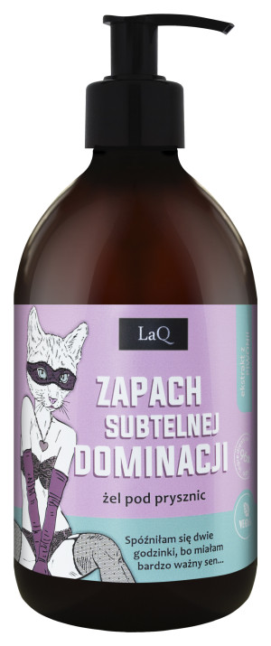 LaQ, żel pod prysznic Piwonia Zapach Subtelnej Dominacji, 500 ml