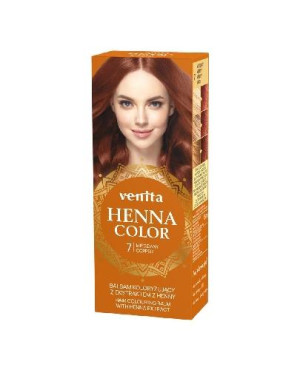 VENITA Henna Color Balsam Koloryzujący nr 7 Miedziany, 75 ml